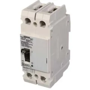 SIEMENS CQD280 Circuit Breaker Feed-thru 80 Amp 480vac 2p 14kaic@480v | AG8MQA