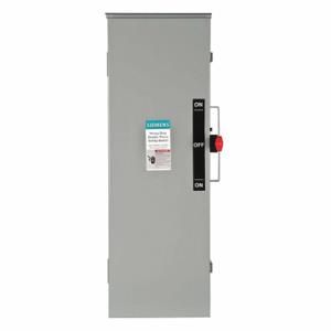 SIEMENS DTF323R Safety Switch, Fusible, 100 A, Three Phase, 240 Vac, 304 Stainless Steel, Indoor/Outdoor | CU2WHA 20RA88