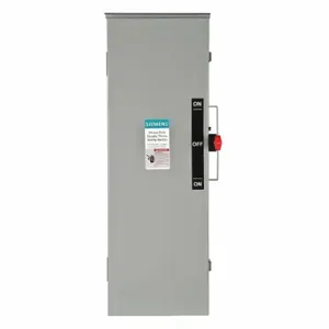 SIEMENS DTF323R Safety Switch, Fusible, 100 A, Three Phase, 240 Vac, 304 Stainless Steel, Indoor/Outdoor | CU2WHA 20RA88