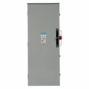 SIEMENS DTF364R Safety Switch, Fusible, 200 A, Three Phase, 600 Vac, 304 Stainless Steel, Indoor/Outdoor | CU2WJK 20RA91