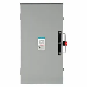 SIEMENS DTGNF224NR Safety Switch, Non-Fusible, 200 A, Single Phase, 240V AC, 304 Stainless Steel | CU2WRR 20RA69