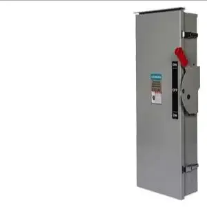 SIEMENS DTNF224 Safety Switch, Non-Fusible, 200 A, Single Phase, 240 Vac, Galvanized Steel, Indoor | CU2WNE 20RC63