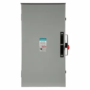 SIEMENS DTNF324R Safety Switch, Non-Fusible, 200 A, Three Phase, 240V AC, 304 Stainless Steel | CU2WNG 31ED25