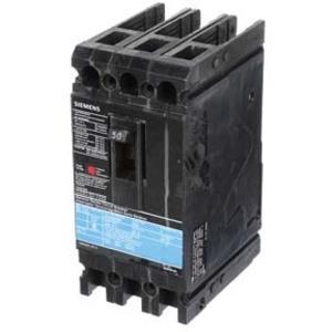 SIEMENS ED43B050 Molded Case Circuit Breaker, Bolt-On, 50 A, 480 VAC, 3 P | AG8MVJ