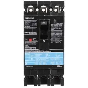 SIEMENS ED63B025 Bolt-On Circuit Breaker, 25Amps, 600VAC, 25KAIC at 480V | AG8MVZ