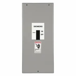 SIEMENS F6N1F Circuit Breaker Enclosure, 3 Spaces, 250 A, Flush Mounting, Indoor | CU2RHV 6FND7