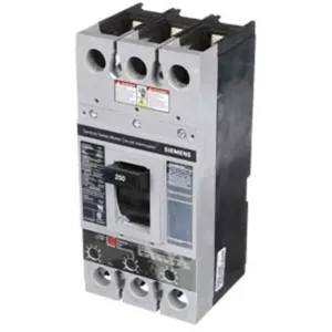 SIEMENS FXD63A250 Bolt-on Circuit Breaker, 250 A, 600 VAC, 3 P, 35 kAIC @ 480V | AG8NTT