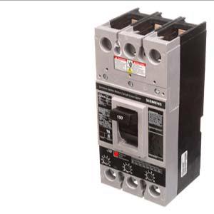 SIEMENS FXD63L150 Leistungsschalter, anschraubbar, 150 Ampere, 3 Phasen, 35 kAIC bei 480 V | CE6LNZ