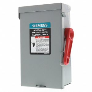 SIEMENS GF321NA Safety Switch, General Duty, 3 Phase | CE9KZX 55CH47