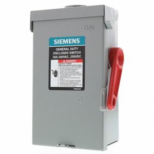 SIEMENS GF321NRA Safety Switch, General Duty, 3 Phase | CE9LAA 55CH46