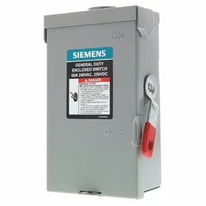 SIEMENS GNF222RA Safety Switch, General Duty, 2 Phase | CE9LAF 55CH52