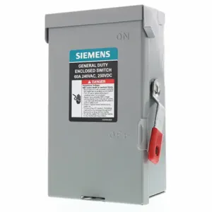 SIEMENS GNF322A Safety Switch, General Duty, 3 Phase | CE9KZY 55CH39