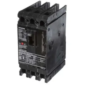 SIEMENS HED43B060 Bolt On Circuit Breaker Hed 60 Amp 480vac 3p 42kaic@480v | AG8PCP