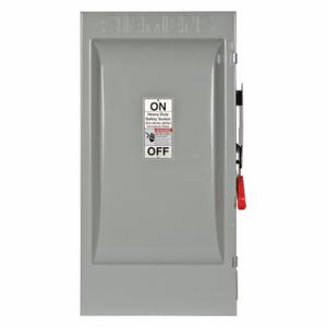 SIEMENS HF224J Safety Switch, Fusible, 200 A, Single Phase, 240 Vac, Galvanized Steel, Indoor | CU2WHY 20RC18