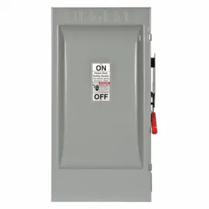 SIEMENS HF224J Safety Switch, Fusible, 200 A, Single Phase, 240 Vac, Galvanized Steel, Indoor | CU2WHY 20RC18