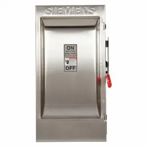 SIEMENS HF224S Safety Switch, Fusible, 200 A, Single Phase, 240 Vac, 304 Stainless Steel, Indoor/Outdoor | CU2WHW 20RC10