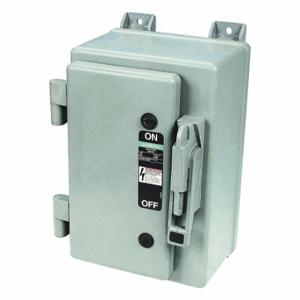 SIEMENS HF361NX Safety Switch, Fusible, 30 A, Three Phase, 600V AC, Non-Metallic, Indoor/Outdoor | CU2WKY 31ED31