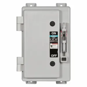 SIEMENS HF362NX Safety Switch, Fusible, 60 A, Three Phase, 600V AC, Non-Metallic, Indoor/Outdoor | CU2WRP 20RD21