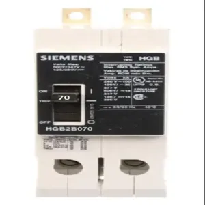 SIEMENS HGB2B070B Circuit Breaker 70 Amp 480vac 2p | AG8PHA