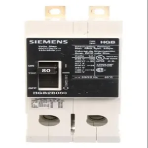 SIEMENS HGB2B080B Circuit Breaker 80 Amp 480vac 2p | AG8PHB