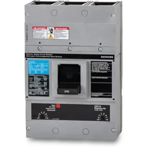 SIEMENS JXD62B250 Bolt On Circuit Breaker Jxd 250 Amp 600vac 2p 35kaic@480v | AG8QFW