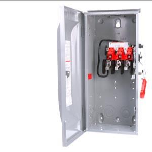 SIEMENS HNF362R Sicherheitsschalter, nicht schmelzbar, 60 A, dreiphasig, 600 VAC, verzinkter Stahl, Innen-/Außenbereich | CU2WQH 20RC33