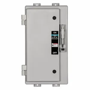 SIEMENS HNF364X Safety Switch, Non-Fusible, 200 A, Three Phase, 600V AC, Non-Metallic, Indoor/Outdoor | CU2WQU 31ED50