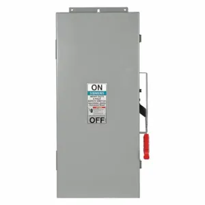 SIEMENS HNF663J Safety Switch, Non-Fusible, 100 A, Three Phase, 600 Vac, Galvanized Steel, Indoor | CU2WMT 20RD09