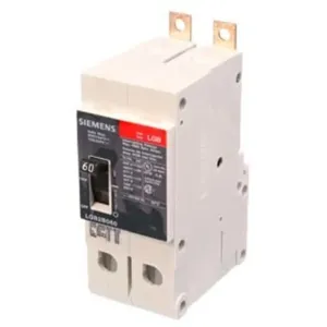 SIEMENS LGB2B060B Bolt On Circuit Breaker Lgb 60 Amp 480vac 2p | AG8RGD