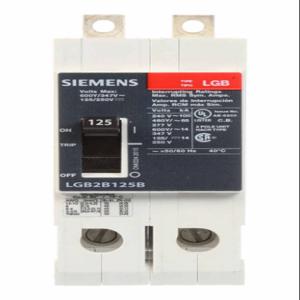 SIEMENS LGB2B125B Bolt On Circuit Breaker Lgb 125 Amp 480vac 2p | AG8RGJ