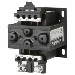 SIEMENS MT0050A Control Transformer, 240VAC, 120VAC, Foot, Secondary Fuse Clip | CU2RMG 44F398