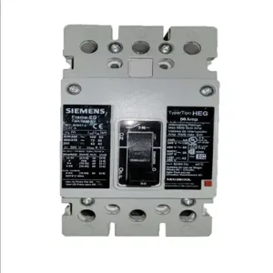 SIEMENS NEG3B050L Circuit Breaker Feed-thru 50 Amp 600vac 3p 35kaic@480v | AG8TDB