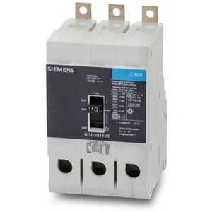 SIEMENS NGB3B125B Bolt On Circuit Breaker Ngb 125 Amp 600vac 3p 25kaic@480v | AG8TGA