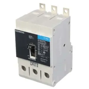 SIEMENS NGB3B020B Bolt On Circuit Breaker Ngb 20 Amp 600vac 3p 25kaic@480v | AG8TFP