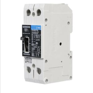 SIEMENS NGG2B020L Circuit Breaker Feed-thru 20 Amp 600vac 2p 25kaic@480v | AG8TGB