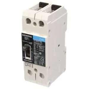 SIEMENS NGG2B060L Circuit Breaker Feed-thru 60 Amp 600vac 2p 25kaic@480v | AG8TGC