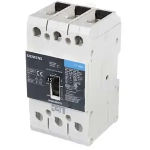 SIEMENS NGG3B015L Circuit Breaker Feed-thru 15 Amp 600vac 3p 25kaic@480v | AG8TGD