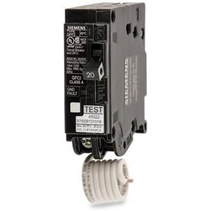 SIEMENS QF120A Plug In Circuit Breaker Q 20 Amp 120vac 1p 22kaic@120v | AG8UDF