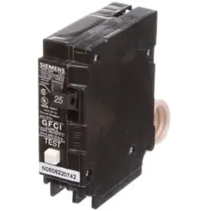 SIEMENS QF125 Plug In Circuit Breaker Q 25 Amp 120vac 1p 10kaic@120v | AG8UDG