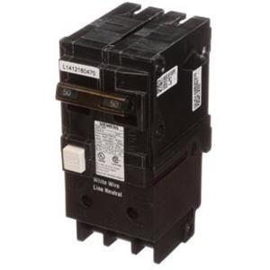 SIEMENS QF250 Plug In Circuit Breaker, 50A, 240VAC, 10KAIC at 240V | AG8UDP