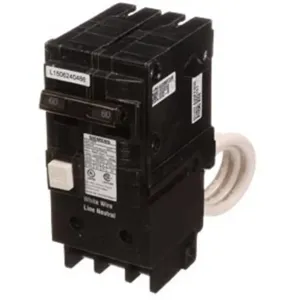 SIEMENS QF260 Plug In Circuit Breaker Q 60 Amp 240vac 2p 10kaic@240v | AG8UDQ