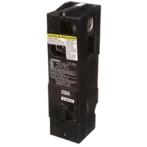 SIEMENS QSH2200 Plug In Circuit Breaker Q 200 Amp 240vac 2p 42kaic@240v | AG8UKM