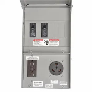 SIEMENS TL37US Outlet Panel, 50 A, 120/240 Vac, Single Phase, 3R, 3 Outlets | CU2VRX 6GNH2