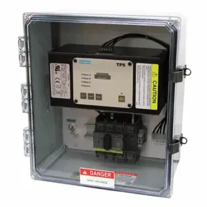 SIEMENS TPS3E1230VXD2 Surge Protection Device, Three Phase, 277/480VAC Wye, Audible Alarm/LED Light | CU2XAR 13W848