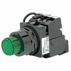 SIEMENS 52BT6D3A Illuminated Push Button, Maintained/Momentary, Green, 24V Ac/Dc | CU2TTQ 41H075