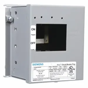 SIEMENS US2:BPJA6GE Bus Plug Enclosure, 60 A, 120/240VAC, XQ, Siemens XJ-L Busway | CU2VXG 11L538