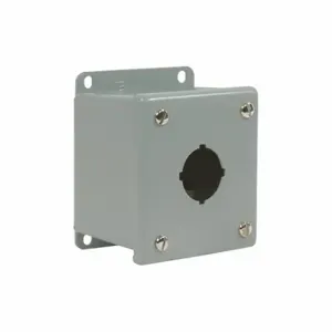 SIEMENS US2:P30EMS01P Pushbutton Enclosure, Steel, 1 Columns, 1 Holes, 12/13 | CU2VZC 54JJ70