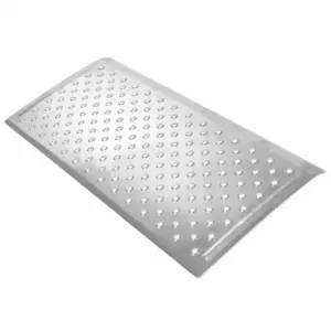 SILVER SPRING TR3616 Traction Threshold Ramp, 16 Inch Size Extended Length, 600 lb Load Capacity | CU2XZH 61KE49