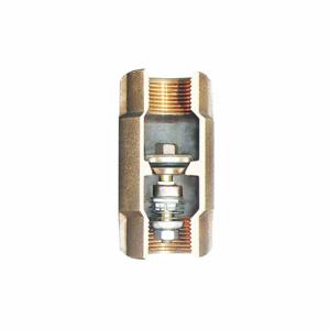 SIMMONS 506SB Check Valve, Single Flow, Inline Spring, Bronze, 2 Inch Pipe/Tube Size, FNPT x FNPT | CU2YCJ 482A31