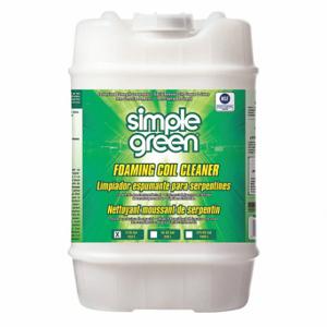 SIMPLE GREEN 0100000104005 Condenser Or Evaporator Cleaner, Liquid, 5 Gal Size, Clear | CU2YDN 45JE33